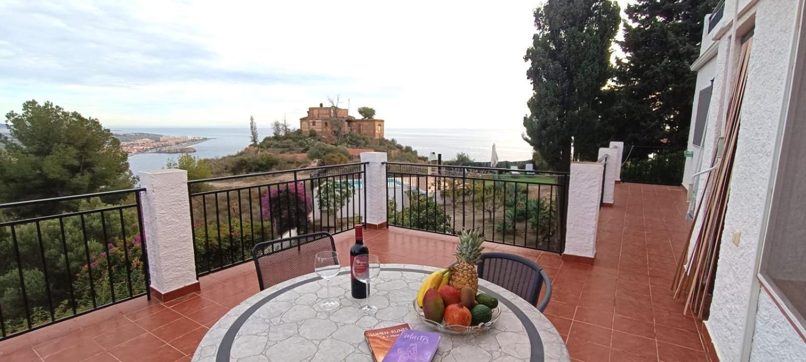 La Torrecica, Con Caracter Andaluz Y Magnificas Vistas Al Mar Y Sierra Nevada Villa Salobrena Bagian luar foto