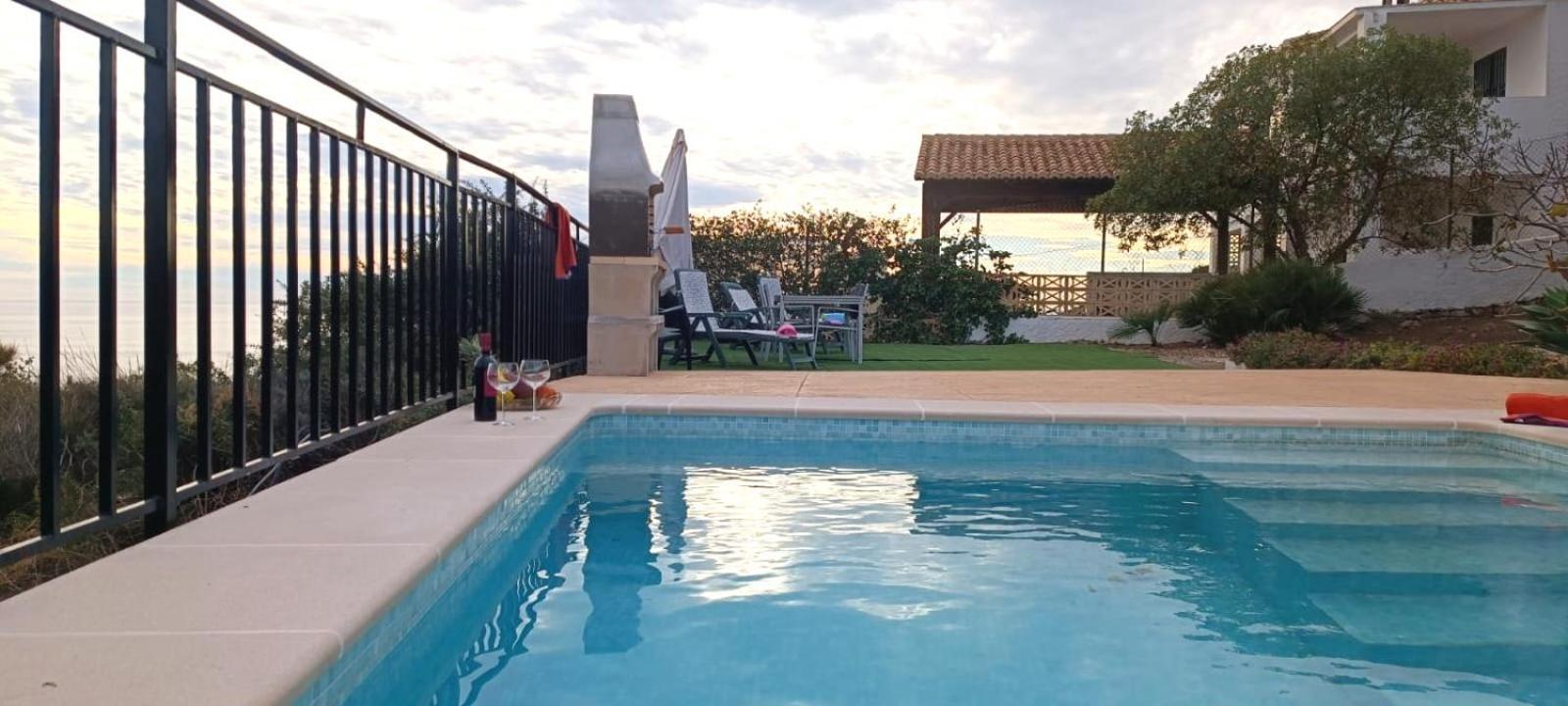 La Torrecica, Con Caracter Andaluz Y Magnificas Vistas Al Mar Y Sierra Nevada Villa Salobrena Bagian luar foto