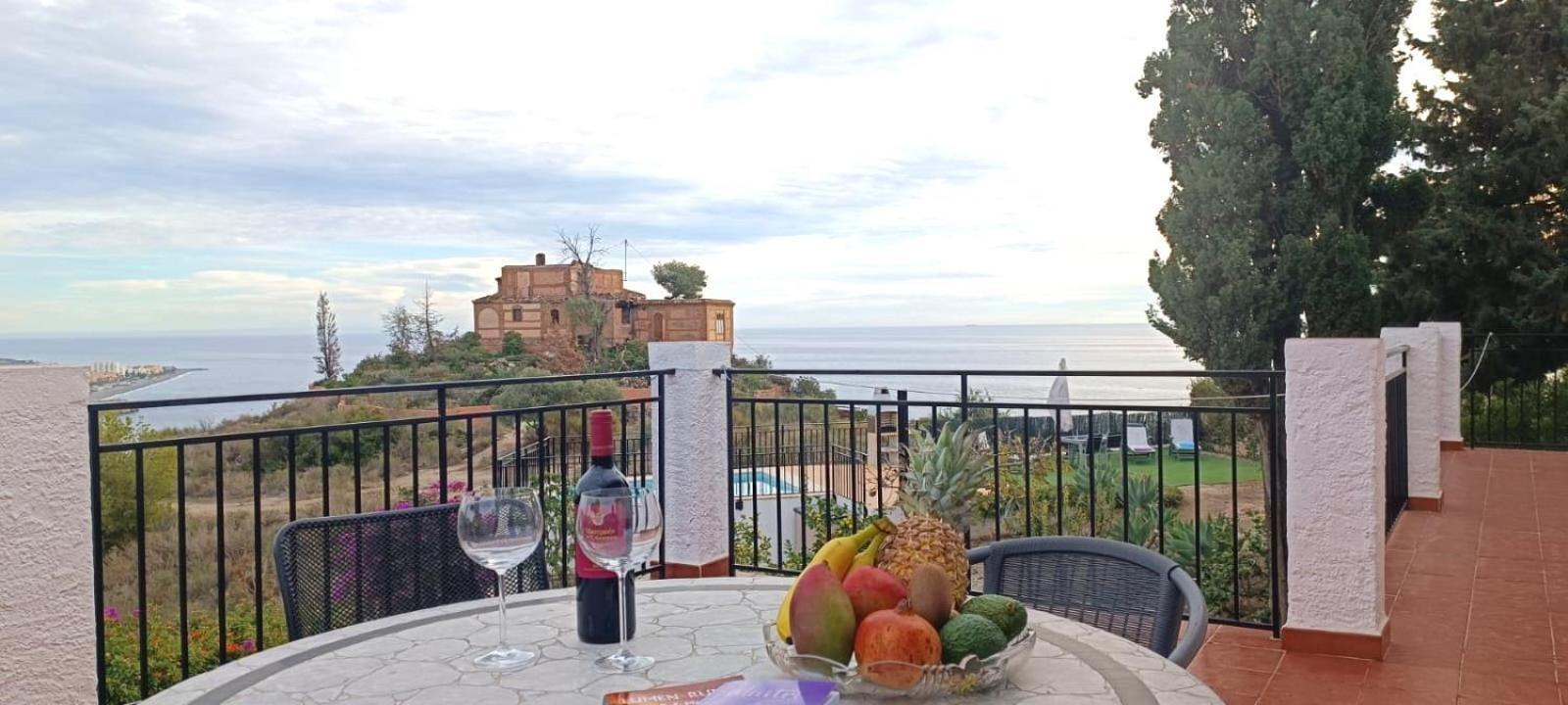 La Torrecica, Con Caracter Andaluz Y Magnificas Vistas Al Mar Y Sierra Nevada Villa Salobrena Bagian luar foto